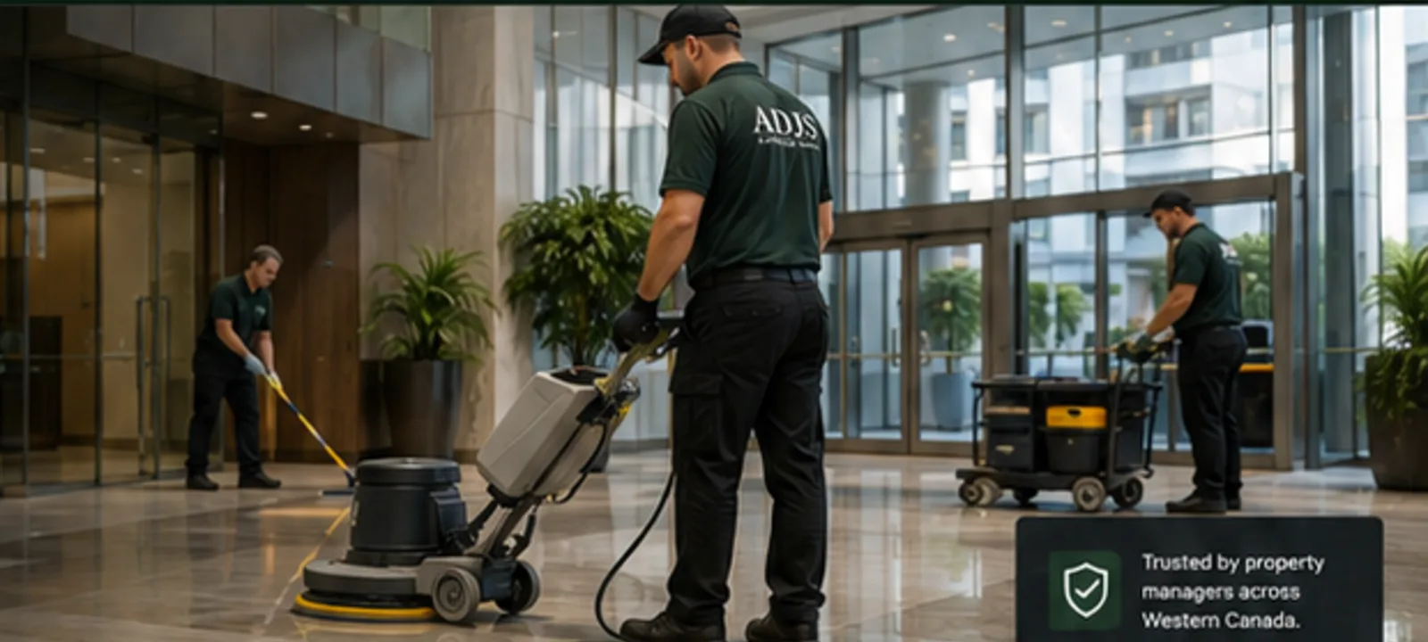 Commercial building maintenance and floor care