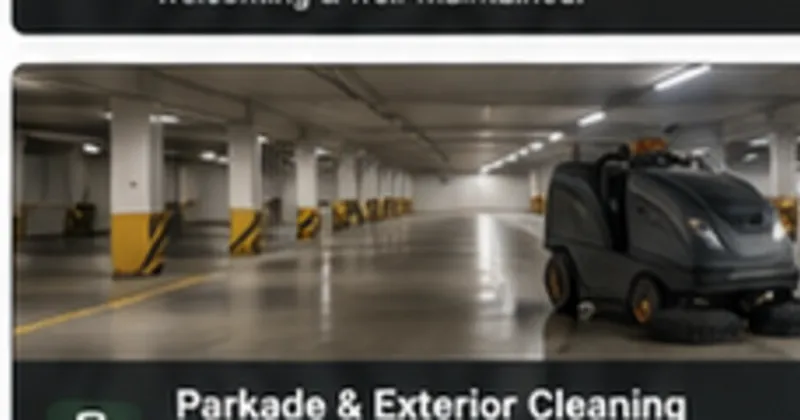 Parkade & Exterior Cleaning
